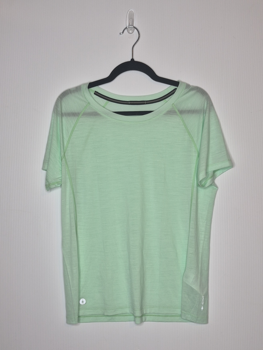 NWOT Smartwool Matcha Green T-shirt Size Large